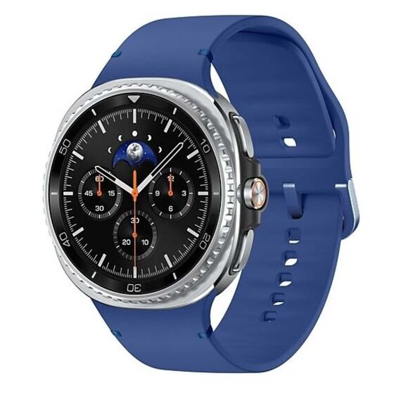 Galaxy Watch8 Classic | 46 мм | 4G LTE | Black | Sport/Blue | M/L, Размер ремешка : M/L, Тип ремешка : Sport, Размер корпуса : 46 мм, Подключение часов : Bluetooth / Wi-Fi + 4G LTE, Цвет ремешка: Blue, Цвет: Black